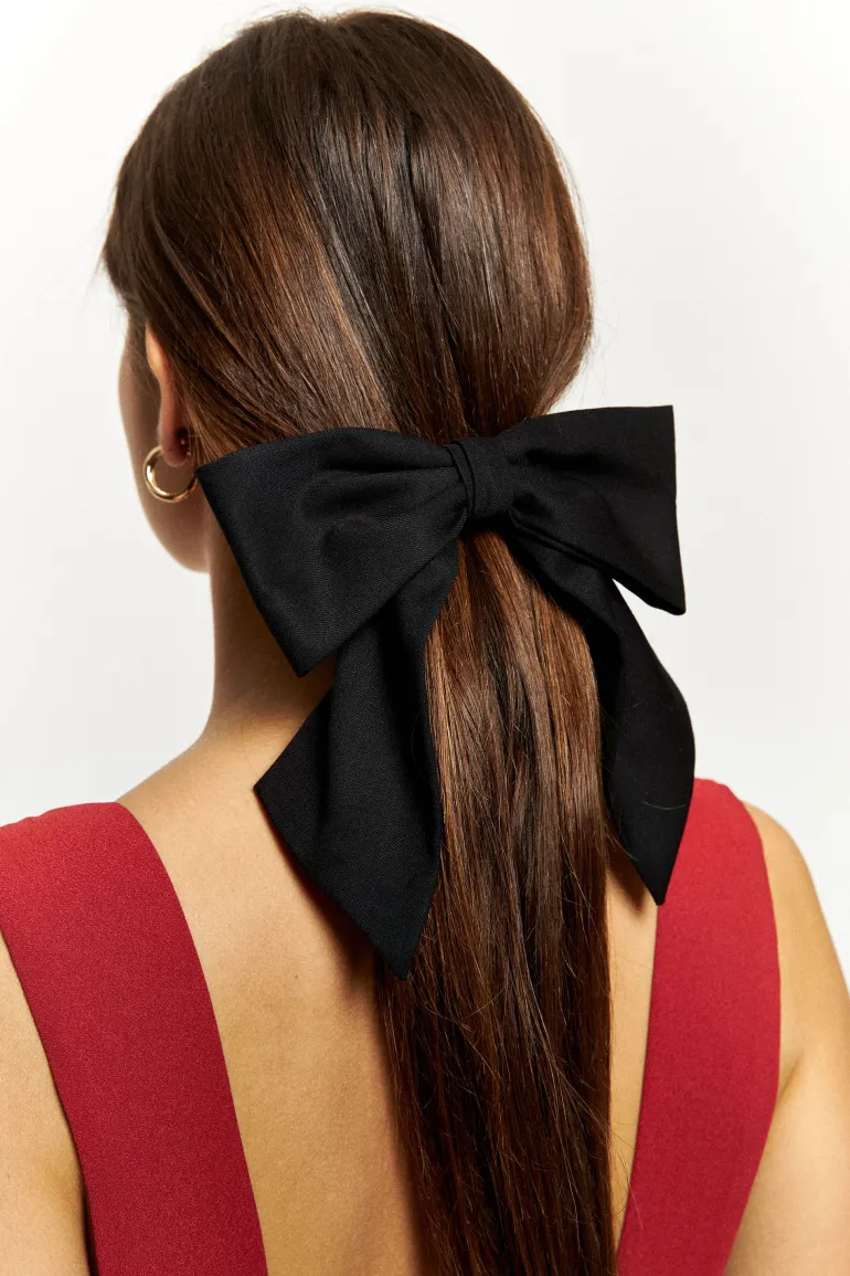 Maison Guillemette BARRETTE MILANO NOIRE - LES EMBLEMATIQUES | Accessoires