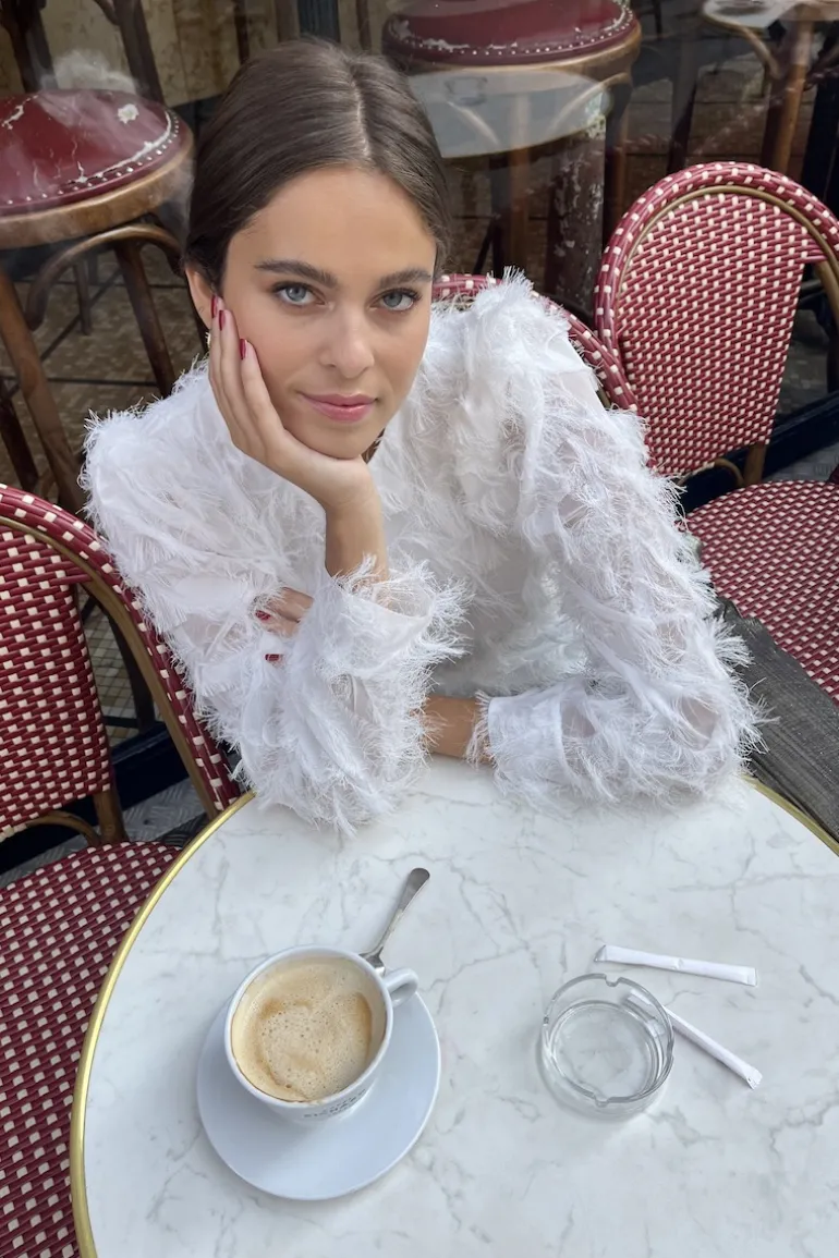 Maison Guillemette BLOUSE GREGORIA IVOIRE - existe dans deux longueurs - LES EMBLEMATIQUES | Blouses | Blouses