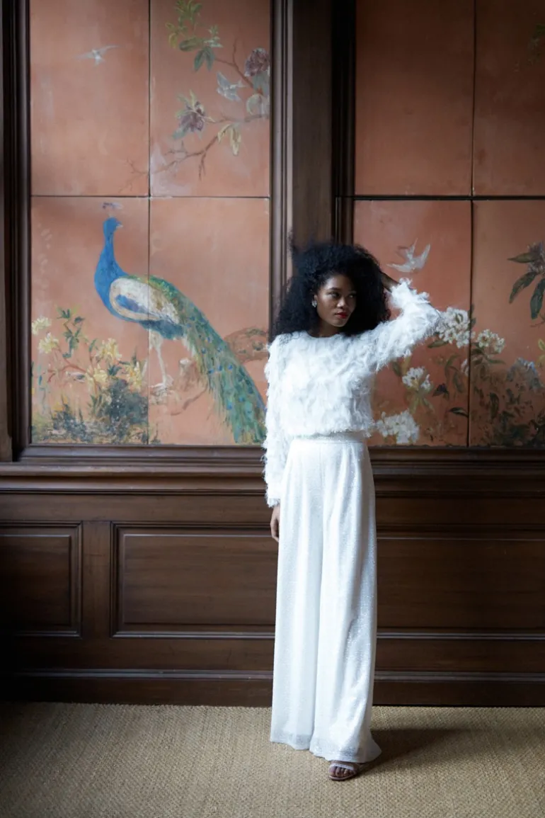 Maison Guillemette BLOUSE GREGORIA IVOIRE - existe dans deux longueurs - LES EMBLEMATIQUES | Blouses | Blouses