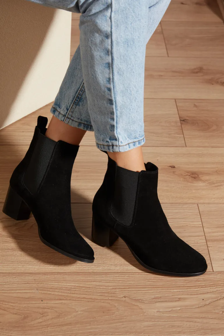 Maison Guillemette BOTTINES HENRIETTE NOIRES | Chaussures