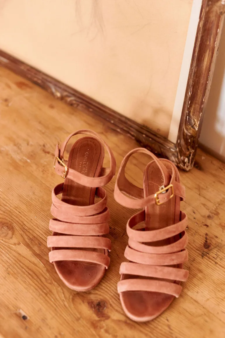 Maison Guillemette ESCARPINS PINA ROSE BLUSH - LES EMBLEMATIQUES | Chaussures | Chaussures