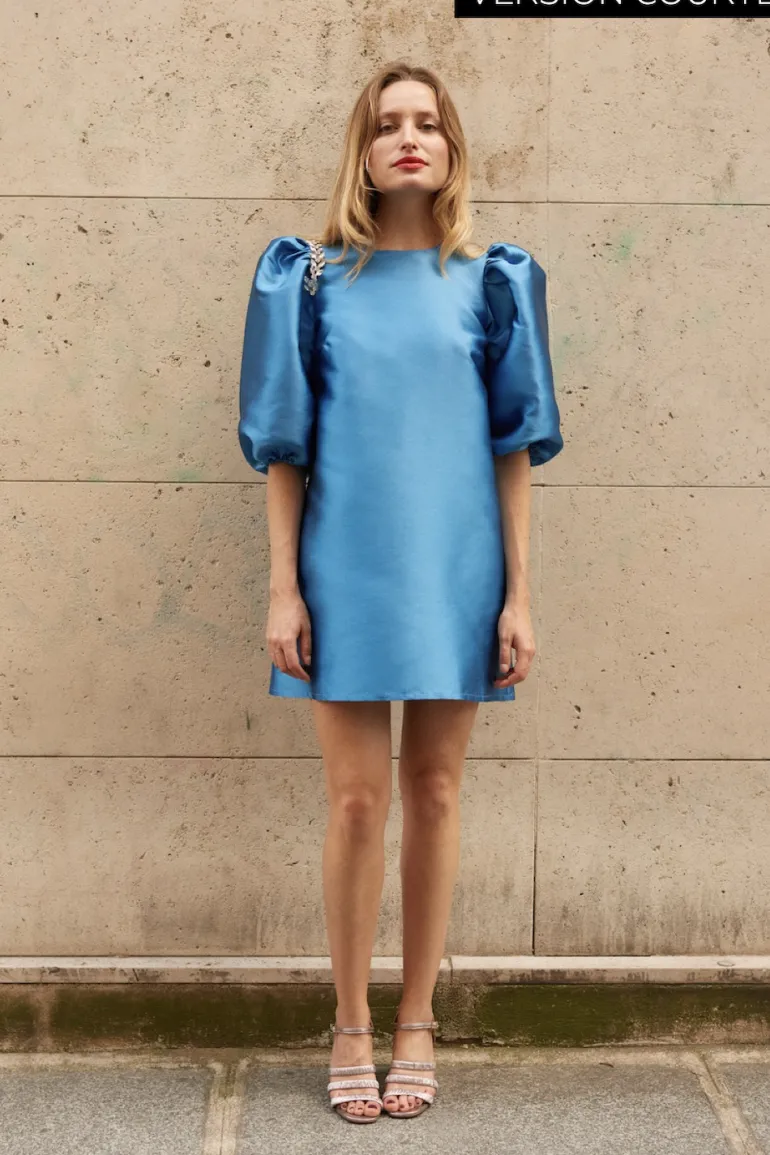 Maison Guillemette ROBE SEA AVEC SON ÉPAULETTE ROCK - existe dans deux longueurs | Robes