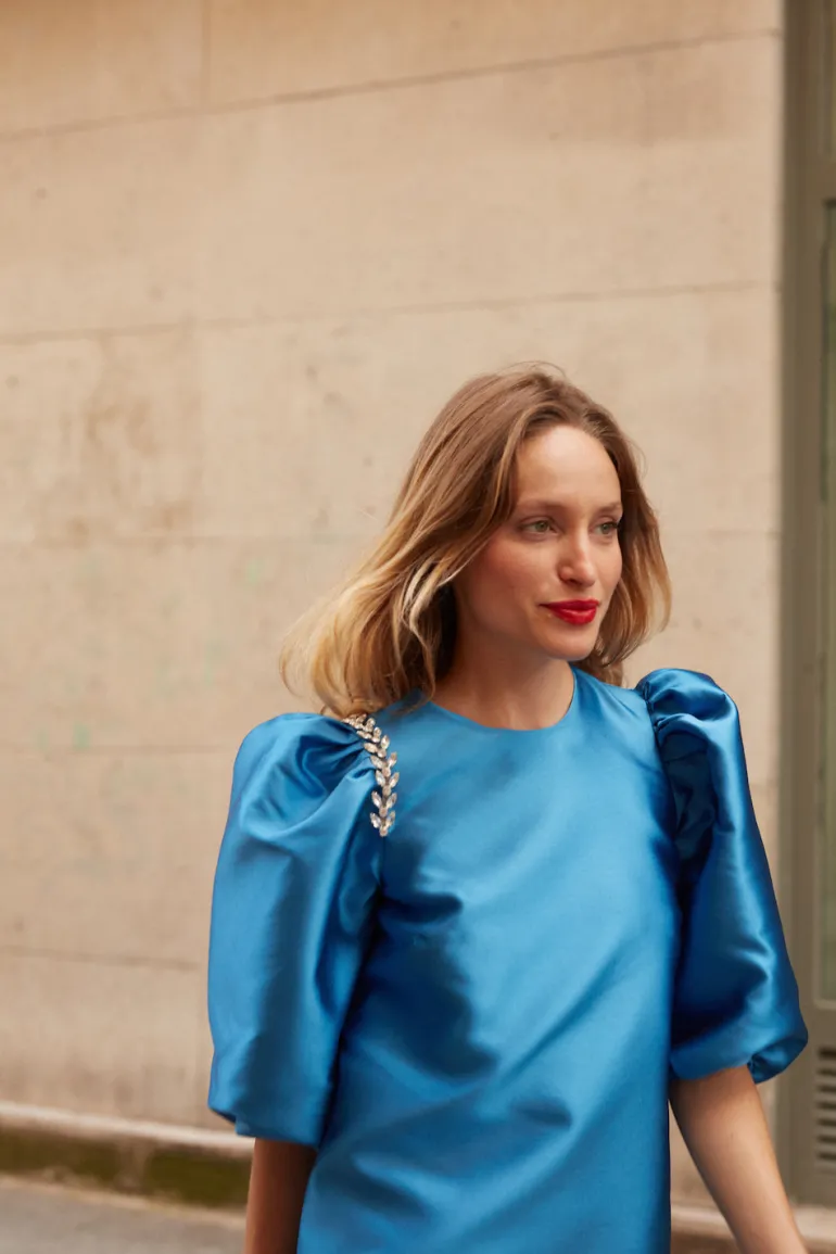 Maison Guillemette ROBE SEA AVEC SON ÉPAULETTE ROCK - existe dans deux longueurs | Robes