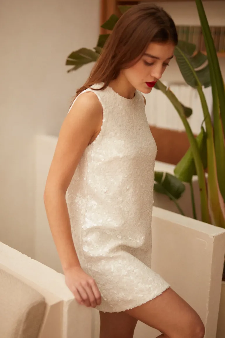 Maison Guillemette ROBE 3T SANTIAGO - COLLECTION BLANCHE | Robes