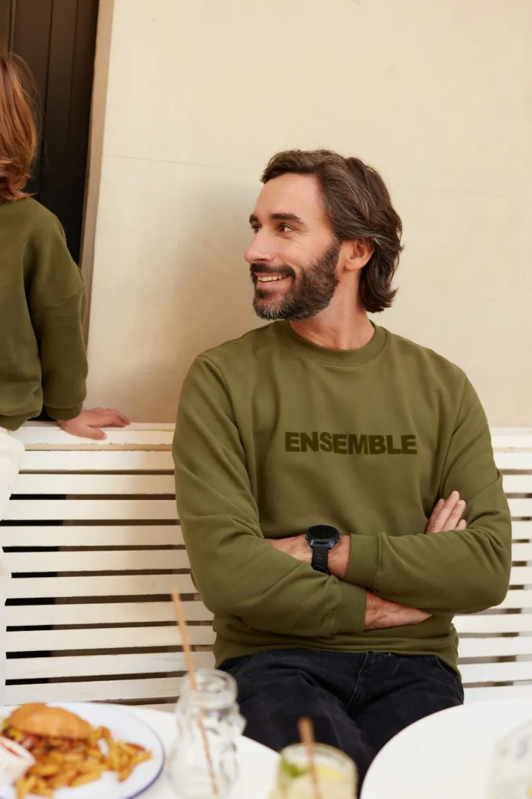 Maison Guillemette SWEAT-SHIRT ENSEMBLE - HOMME | Pulls Et Sweats | Collab Solidaire X Hircus