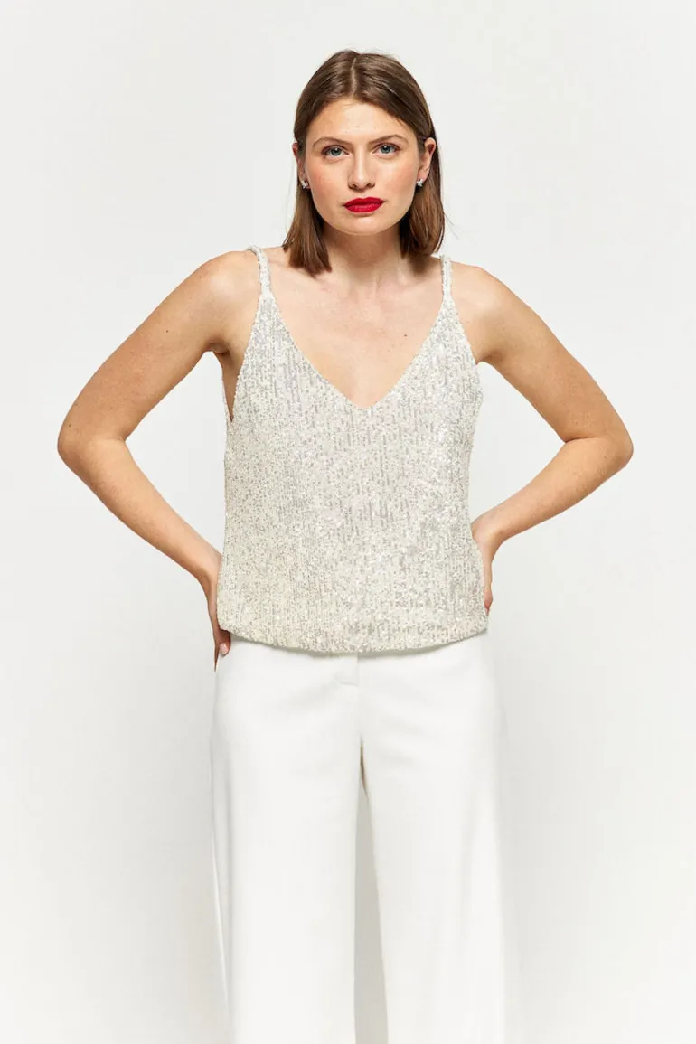 Maison Guillemette TOP PETRA - COLLECTION BLANCHE | Blouses